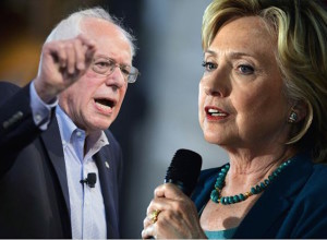 Bernie Sanders y Hillary Clinton