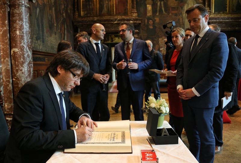 Carles Puigdemont, en Bélgica | Foto: Jordi Bedmar (Govern)