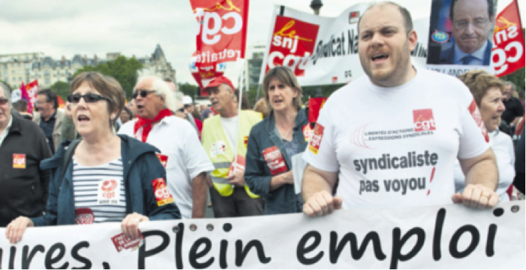 Nueva huelga general en Francia