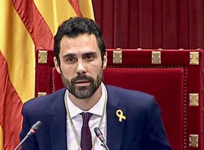 Roger Torrent presidente Parlament