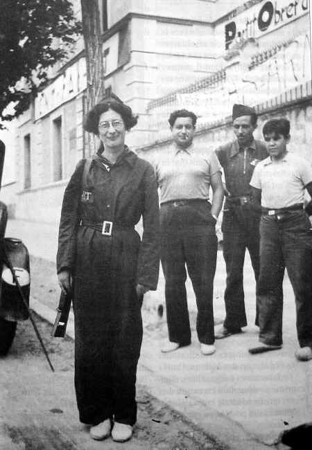 Simone Weil en la Columna Durruti | Pensamiento | El Viejo Topo