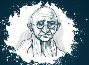 Mohandas Gandhi El credo de la no violencia