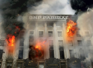Ardan los bancos